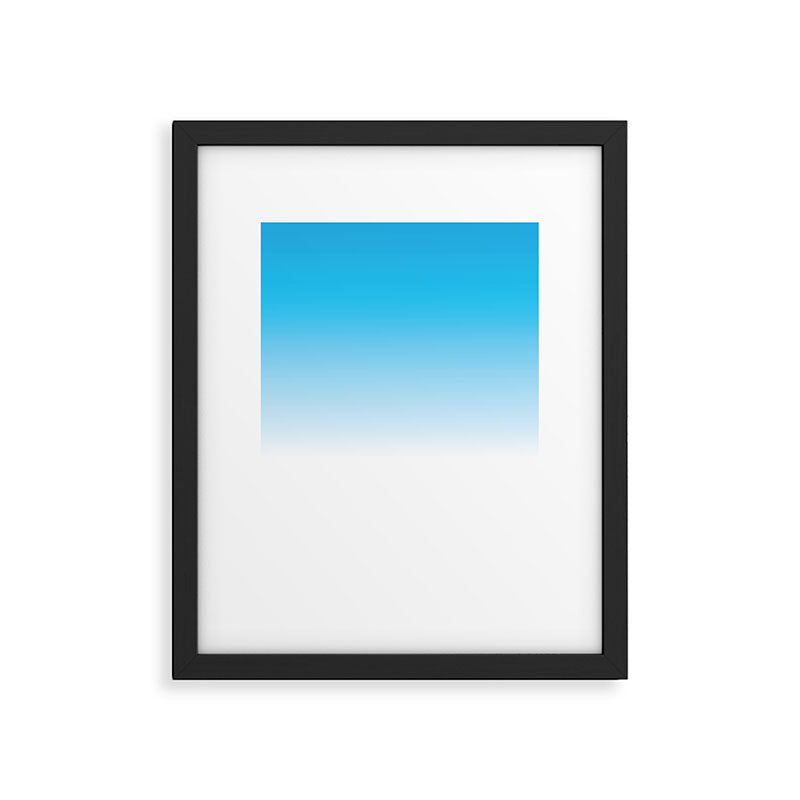 Winter Horizon on a Clear Day Framed Art Print Gallery Image 6