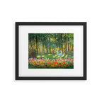 Claude Monet The Artist's Family In The Garden Framed Art Print Gallery Image 6
