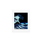 Midnight Great Wave: Enigmatic Depths Art Print Gallery Image 1