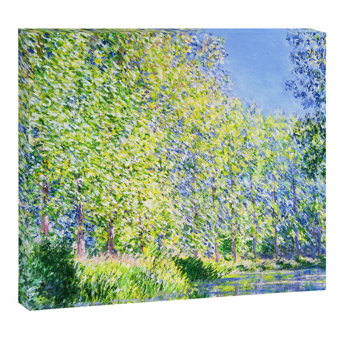 Monet: Bend in the River Epte Canvas Print Gallery Image 1