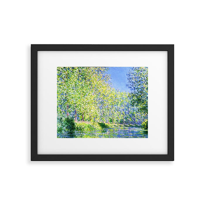Monet: Bend in the River Epte Framed Art Print Gallery Image 1