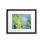 Monet: Bend in the River Epte Framed Art Print Gallery Image 5