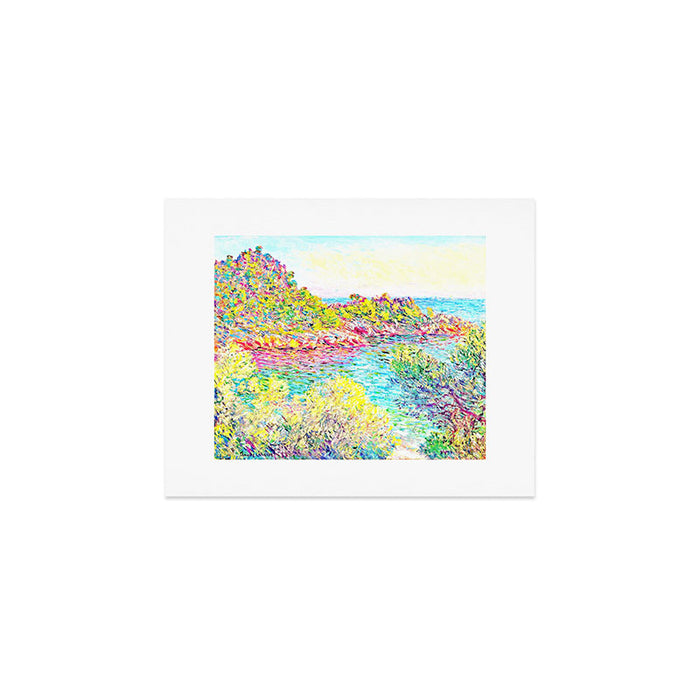 MONET : Landscape Near Montecarlo Art Print Gallery Image 1