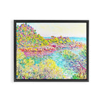 MONET : Landscape Near Montecarlo Framed Canvas Print Gallery Image 14