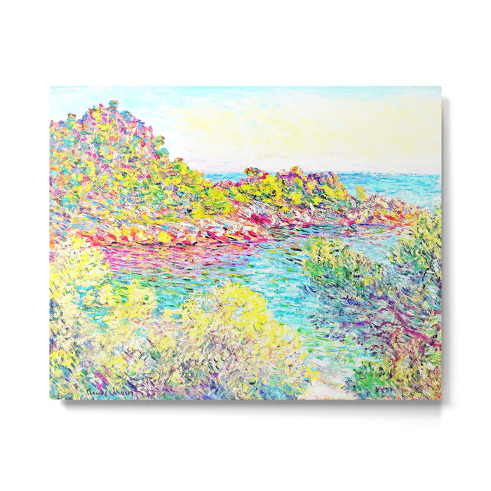MONET : Landscape Near Montecarlo Metal Print Gallery Image 1