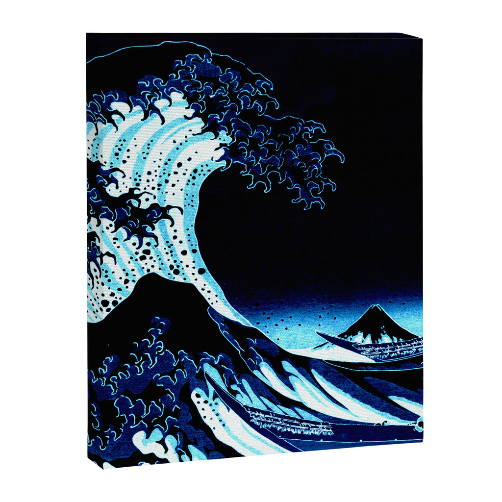 the Great Wave blue Canvas Print Gallery Image 3