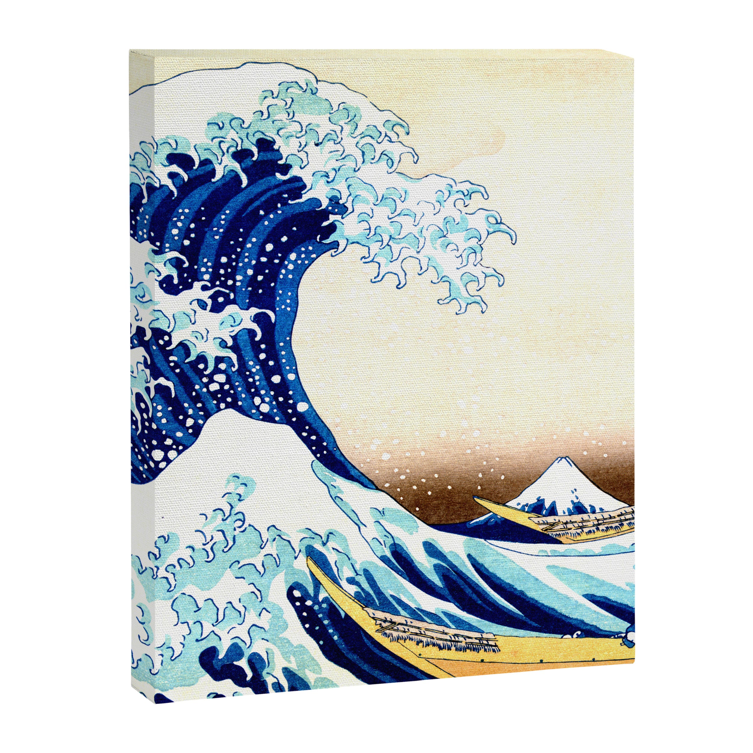 The Great Wave off KanagawA Canvas Print Gallery Image 3