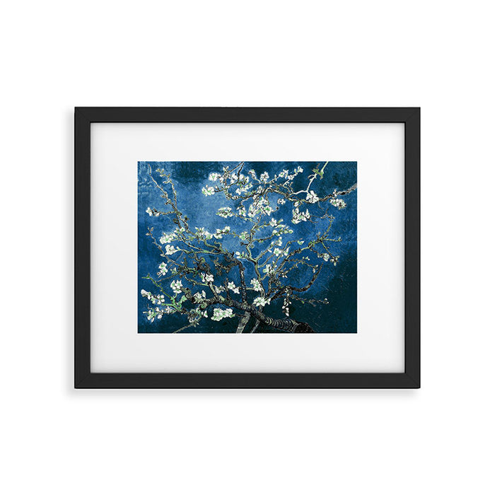 Van Gogh Almond Blossoms : Ocean Blue Art & Home Decor Framed Art Print Gallery Image 1
