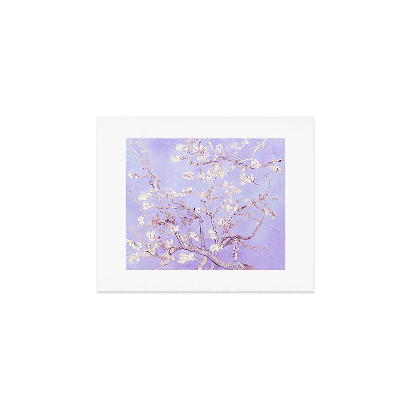 Vincent Van Gogh Almond Blossoms  Lavender Art Print Gallery Image 1