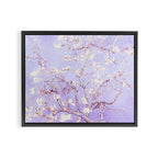 Vincent Van Gogh Almond Blossoms  Lavender Framed Canvas Print Gallery Image 3