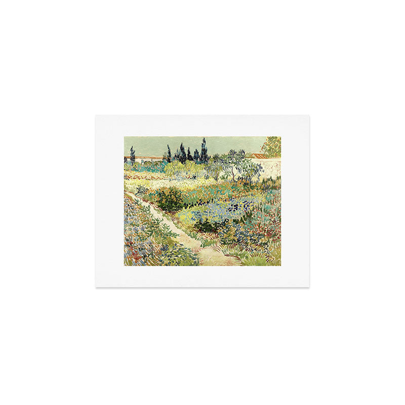 Vincent Van Gogh : Garden at Arles Art Print Gallery Image 1