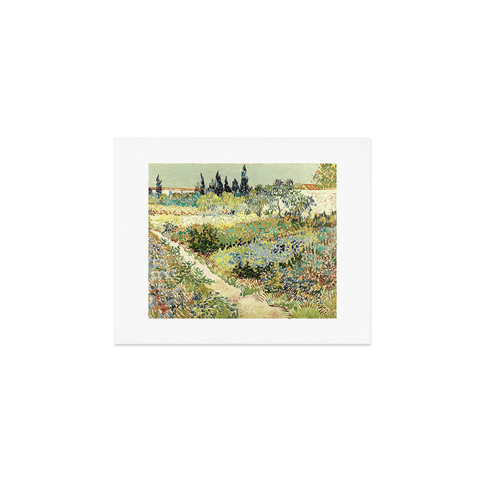 Vincent Van Gogh : Garden at Arles Art Print Gallery Image 1
