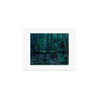Vincent Van Gogh Trees & Underwood Teal Green Art Print Gallery Image 1