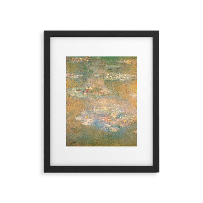 Water Lilies Claude Monet 1908 Framed Art Print Gallery Image 1