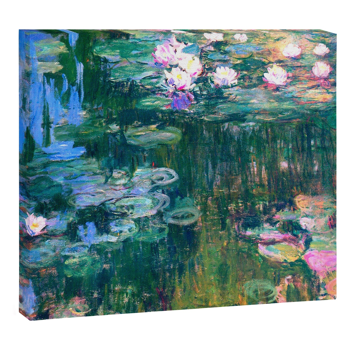 water lilies : Monet Canvas Print Gallery Image 3