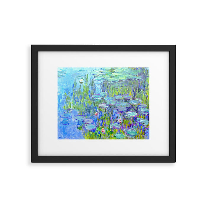 Water Lilies monet : Nympheas Framed Art Print Gallery Image 1