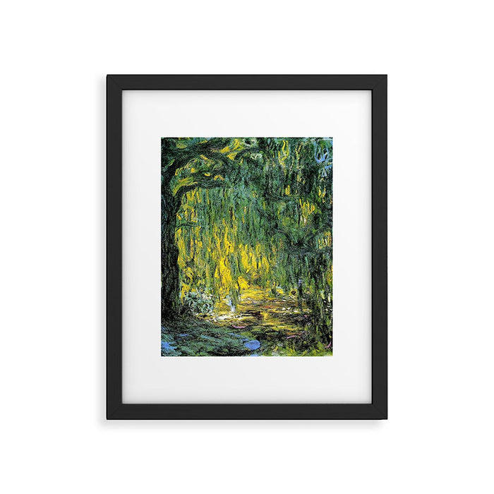 Weeping Willow by Claude Monet Framed Art Print Gallery Image 1