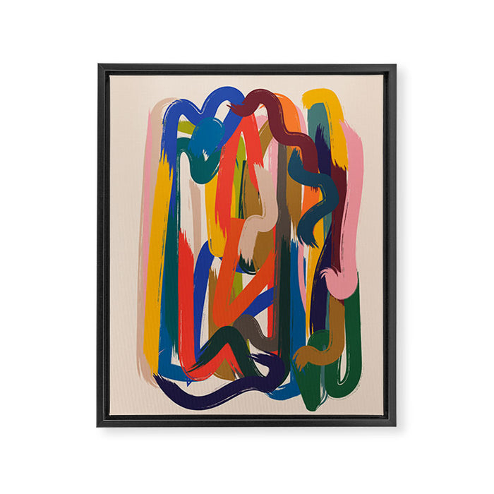 Groovy Framed Canvas Print Gallery Image 1