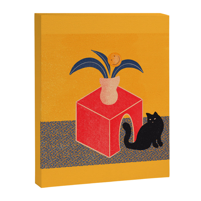 the cat Canvas Print Gallery Image 1