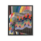 Warp Framed Canvas Print Gallery Image 3