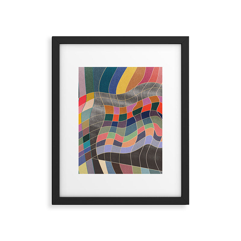 Warp Framed Art Print Gallery Image 6