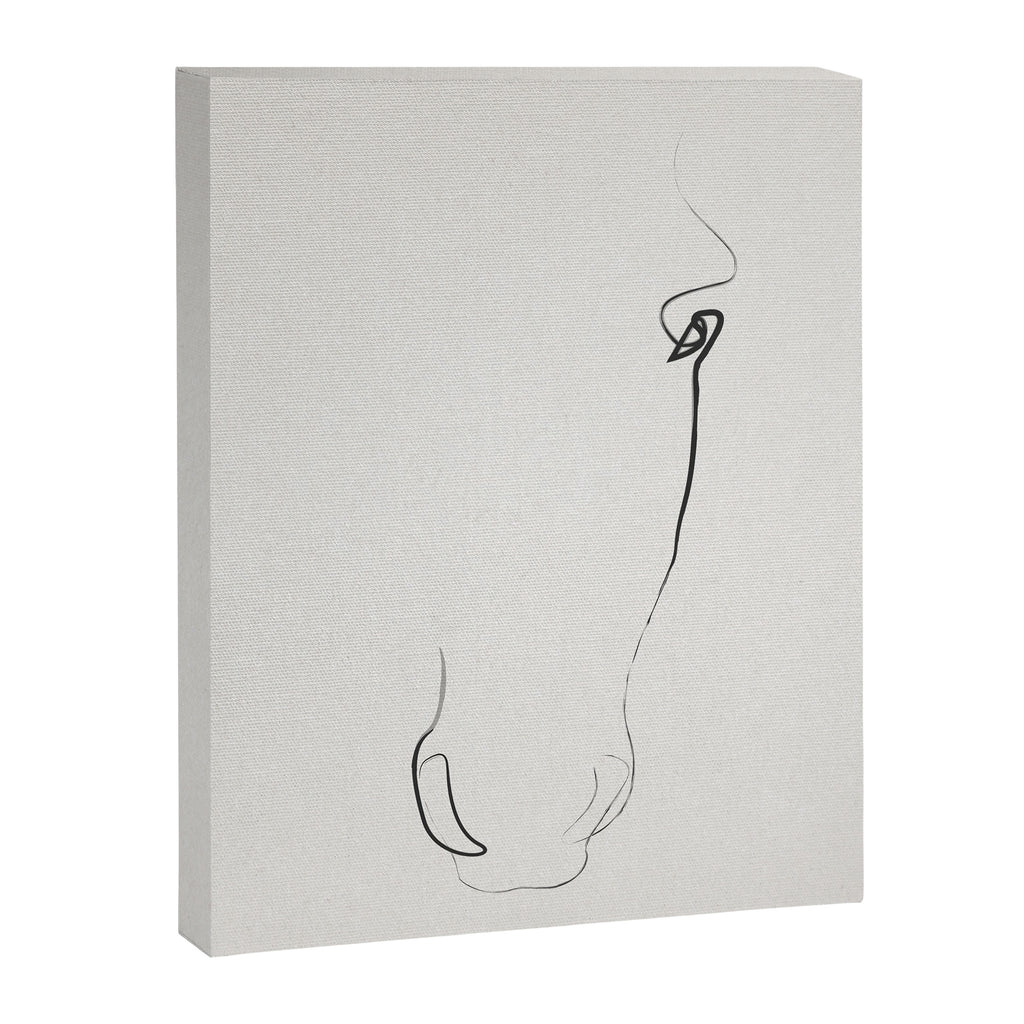 One line Horse 407 Canvas Print Gallery Image 6