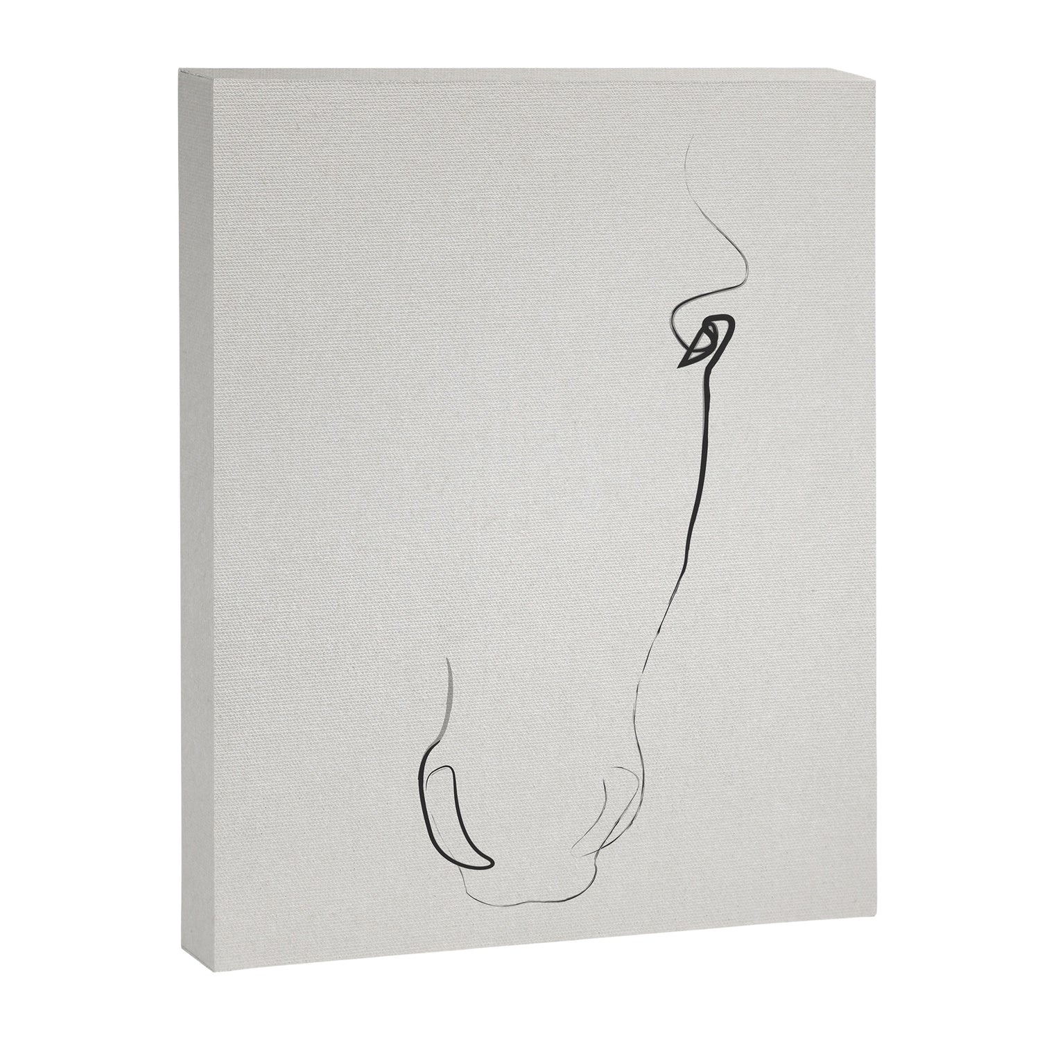One line Horse 407 Canvas Print Gallery Image 6
