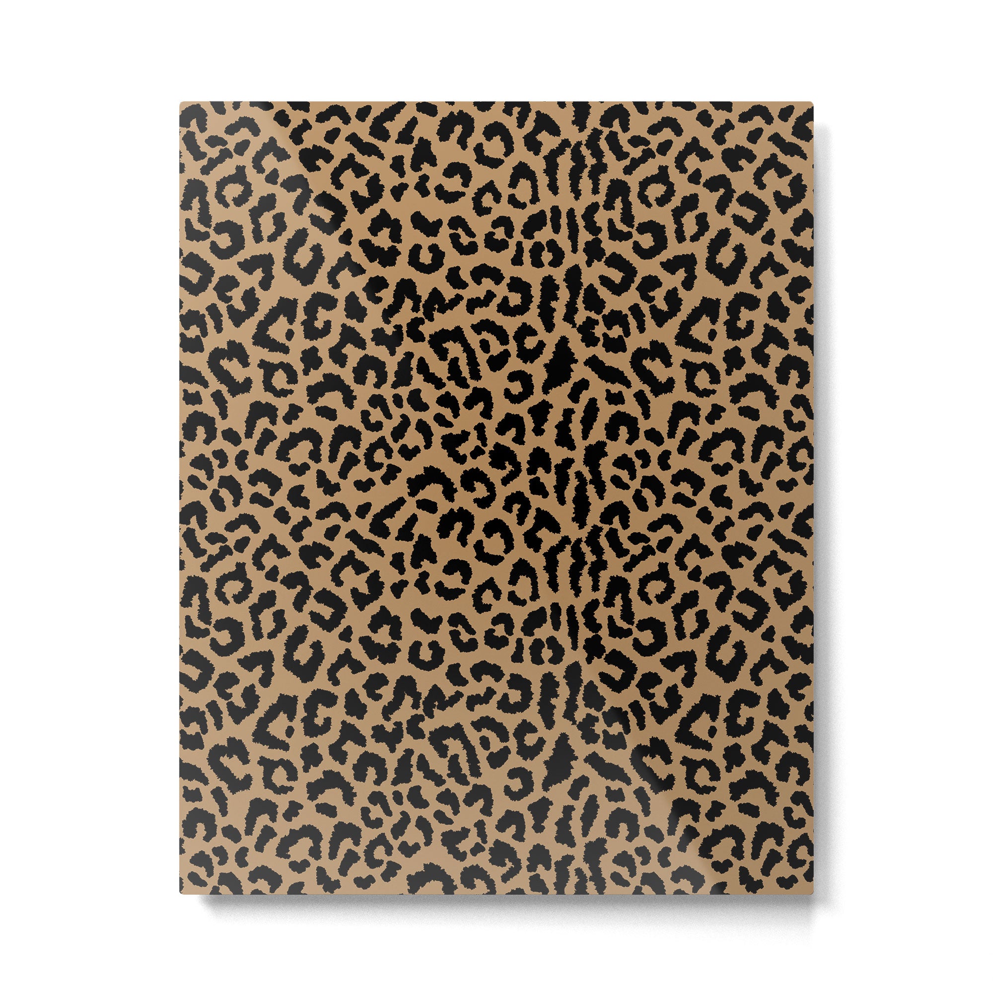 2000s leopard-black on tan Metal Print Gallery Image 6