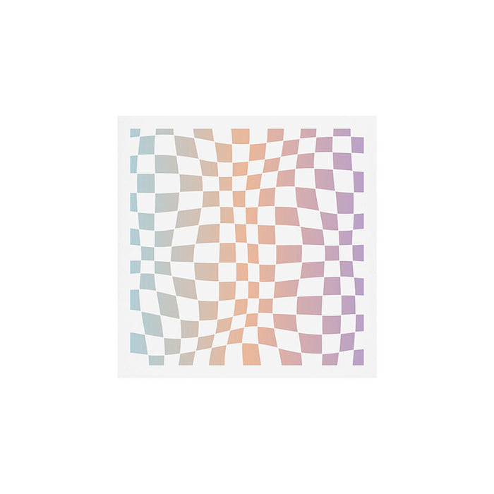 2014 gradient checked warp Art Print Gallery Image 1