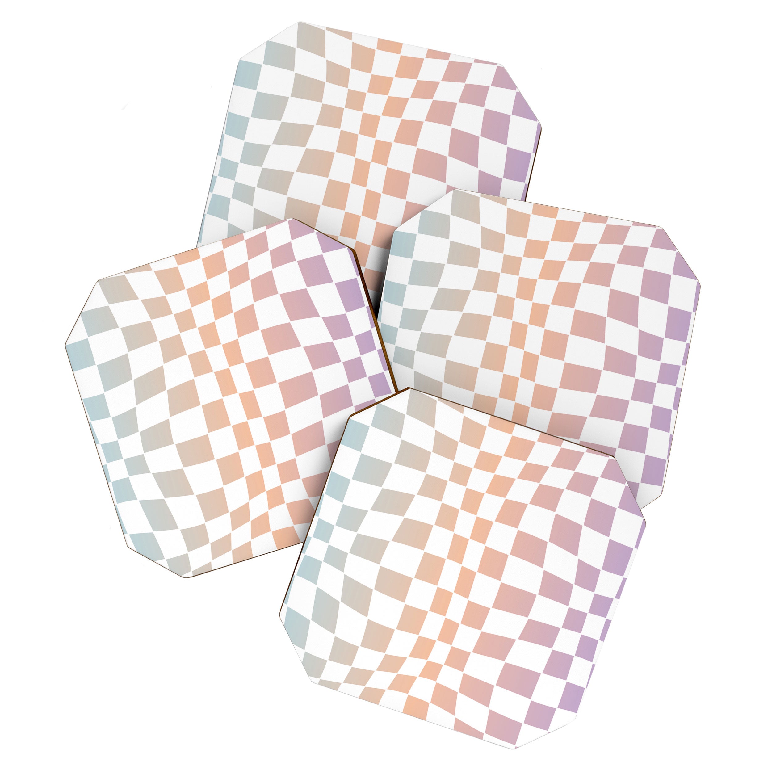 2014 gradient checked warp Coaster Gallery Image 1