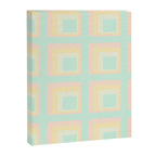 70s mod pale pastels Canvas Print Gallery Image 8