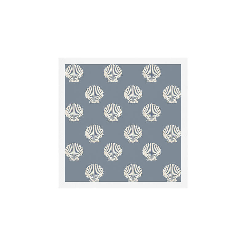 coastal scallop seashells Art Print Gallery Image 1
