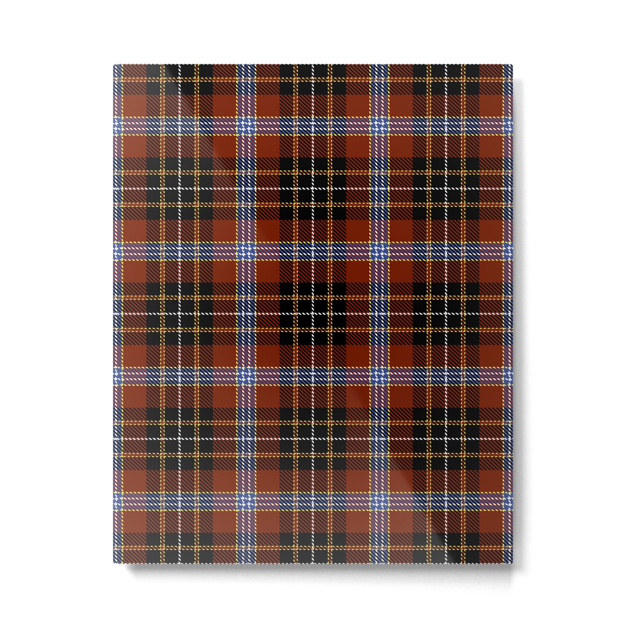 midge's tartan 4 Metal Print Gallery Image 6