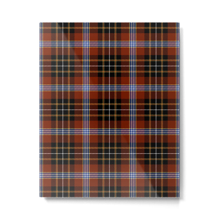midge's tartan 4 Metal Print Gallery Image 1