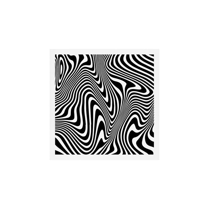 optical illusion (black + white) Art Print Gallery Image 1