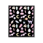 Pastel Goth Framed Canvas Print Gallery Image 8
