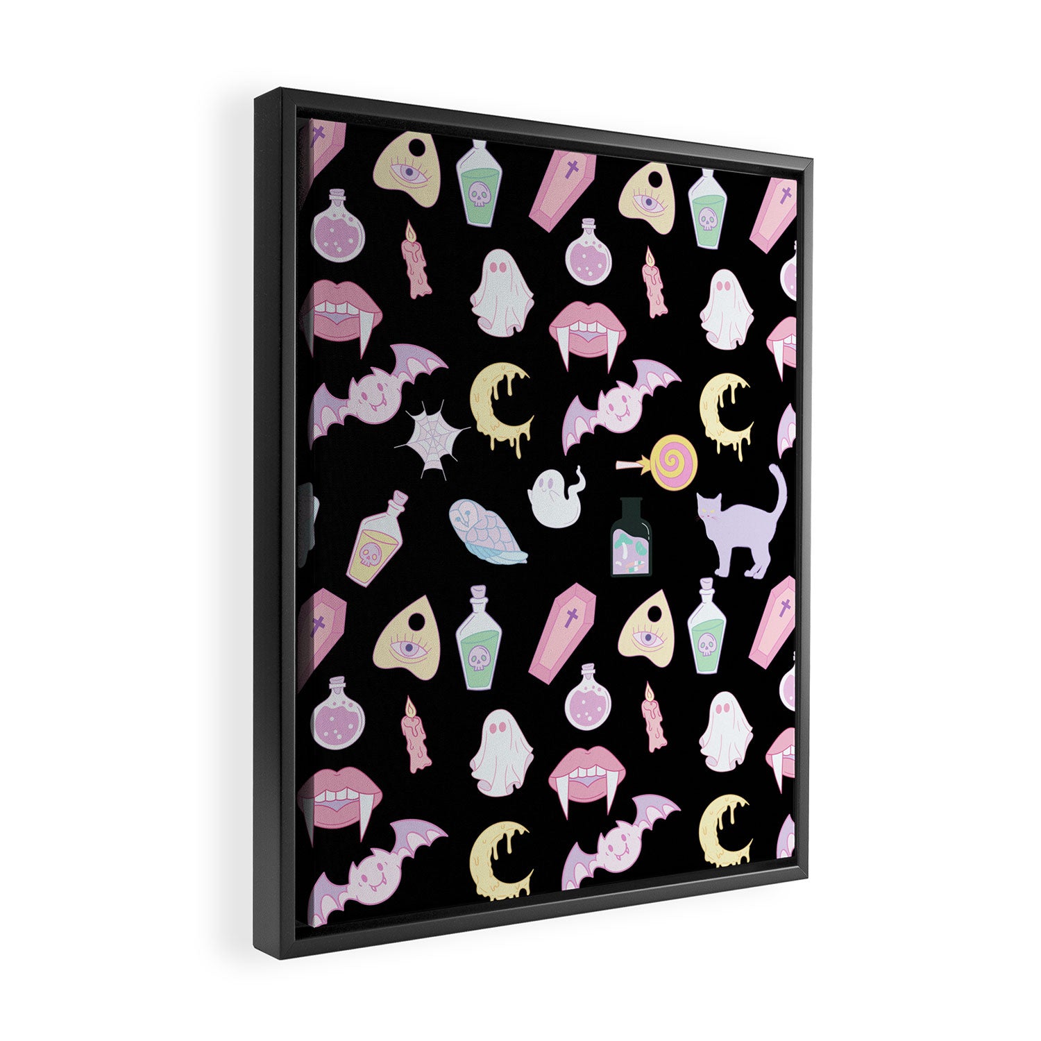 Pastel Goth Framed Canvas Print Gallery Image 2