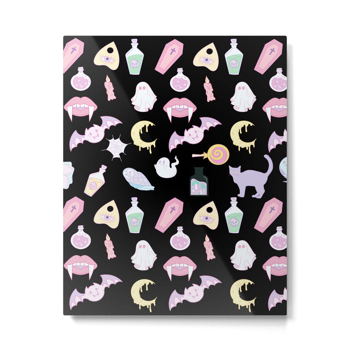 Pastel Goth Metal Print Gallery Image 1