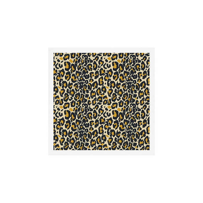 tan 00s leopard Art Print Gallery Image 1