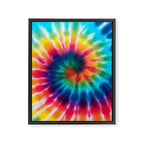 Tie Dye 2 Framed Canvas Print Gallery Image 8