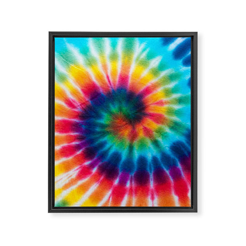 Tie Dye 2 Framed Canvas Print Gallery Image 8