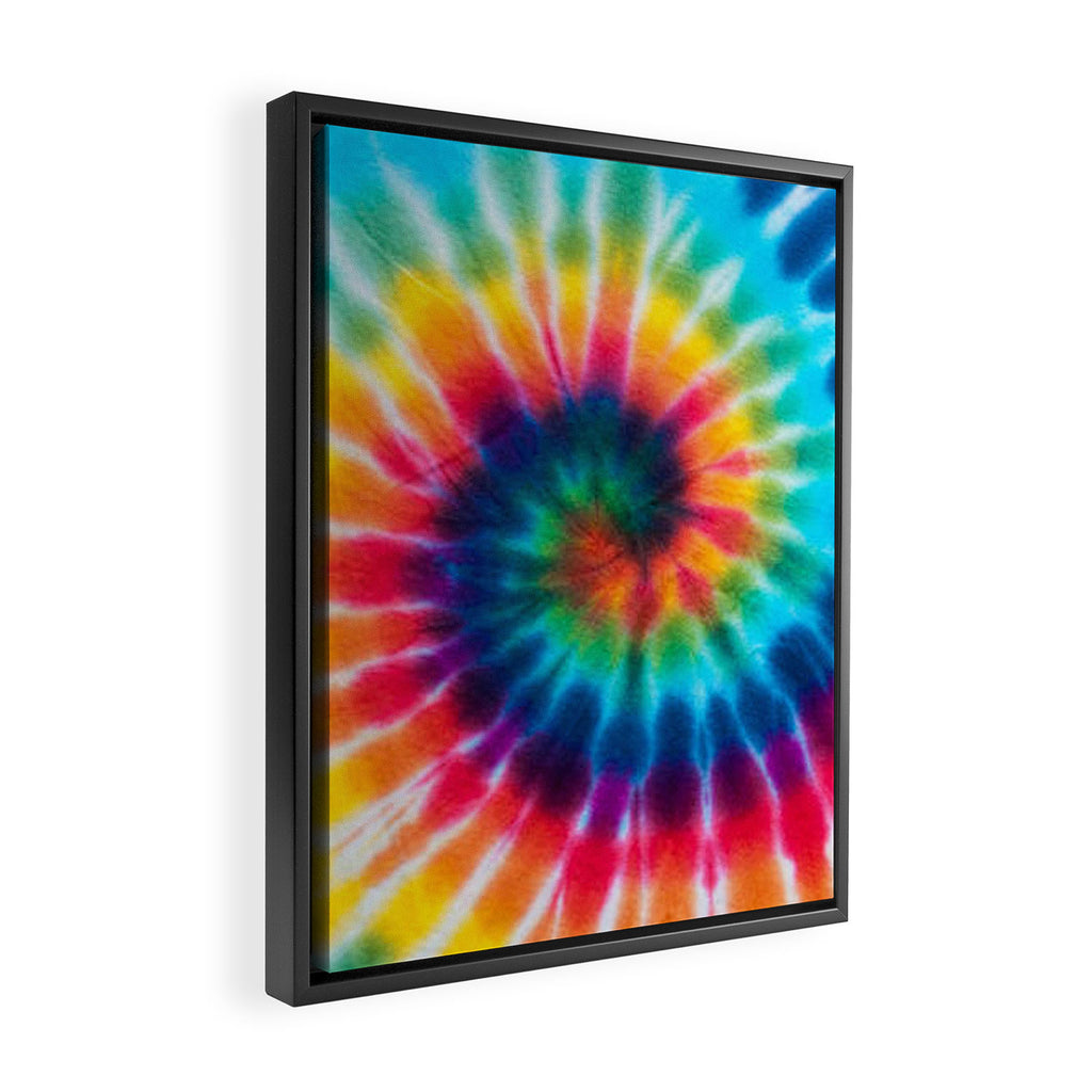 Tie Dye 2 Framed Canvas Print Gallery Image 2