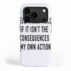Consequences iPhone Case Gallery Image 1