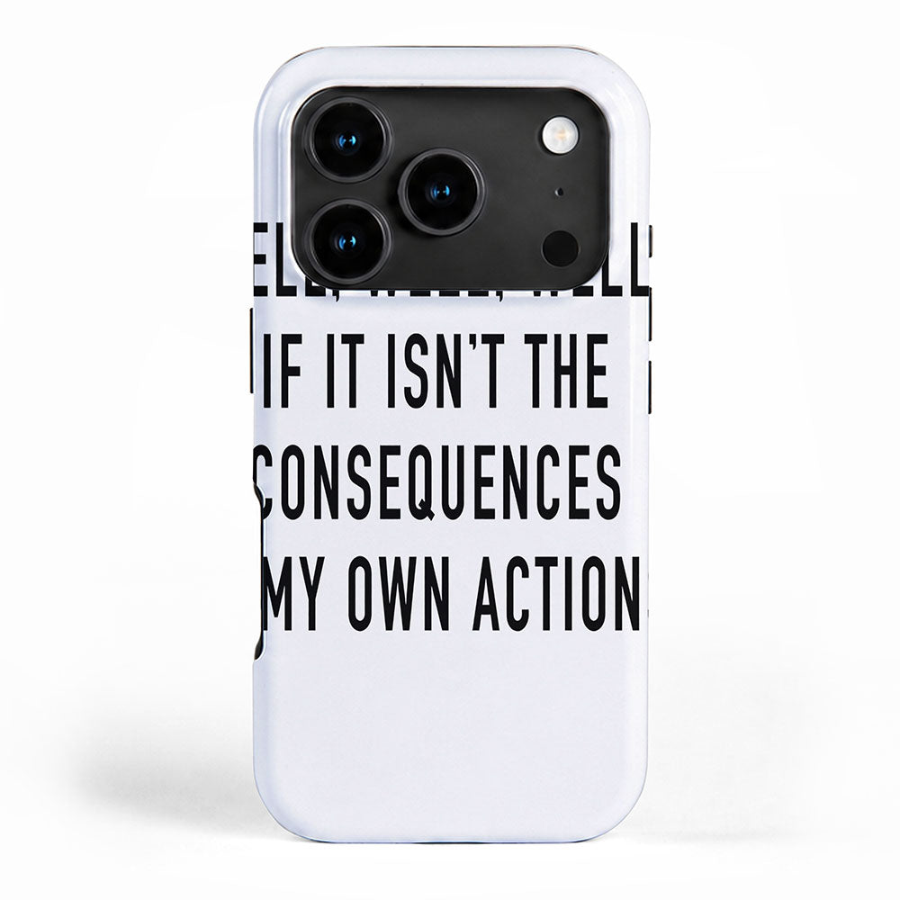 Consequences iPhone Case Gallery Image 1