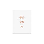 Wild and precious life Art Print Gallery Image 1