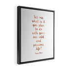 Wild and precious life Framed Canvas Print Gallery Image 2