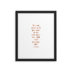 Wild and precious life Framed Art Print Gallery Image 4
