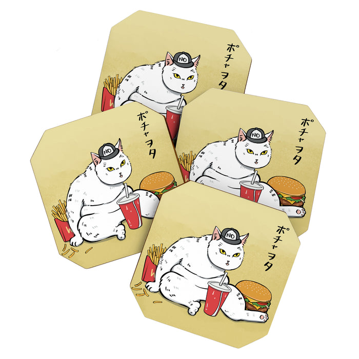 Fast Food Cat Coaster Gallery Image 1