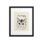 I'm hungry Framed Art Print Gallery Image 6