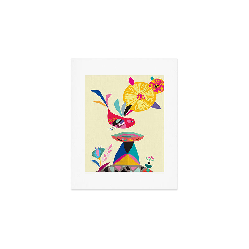 Bird Bath Art Print Gallery Image 1